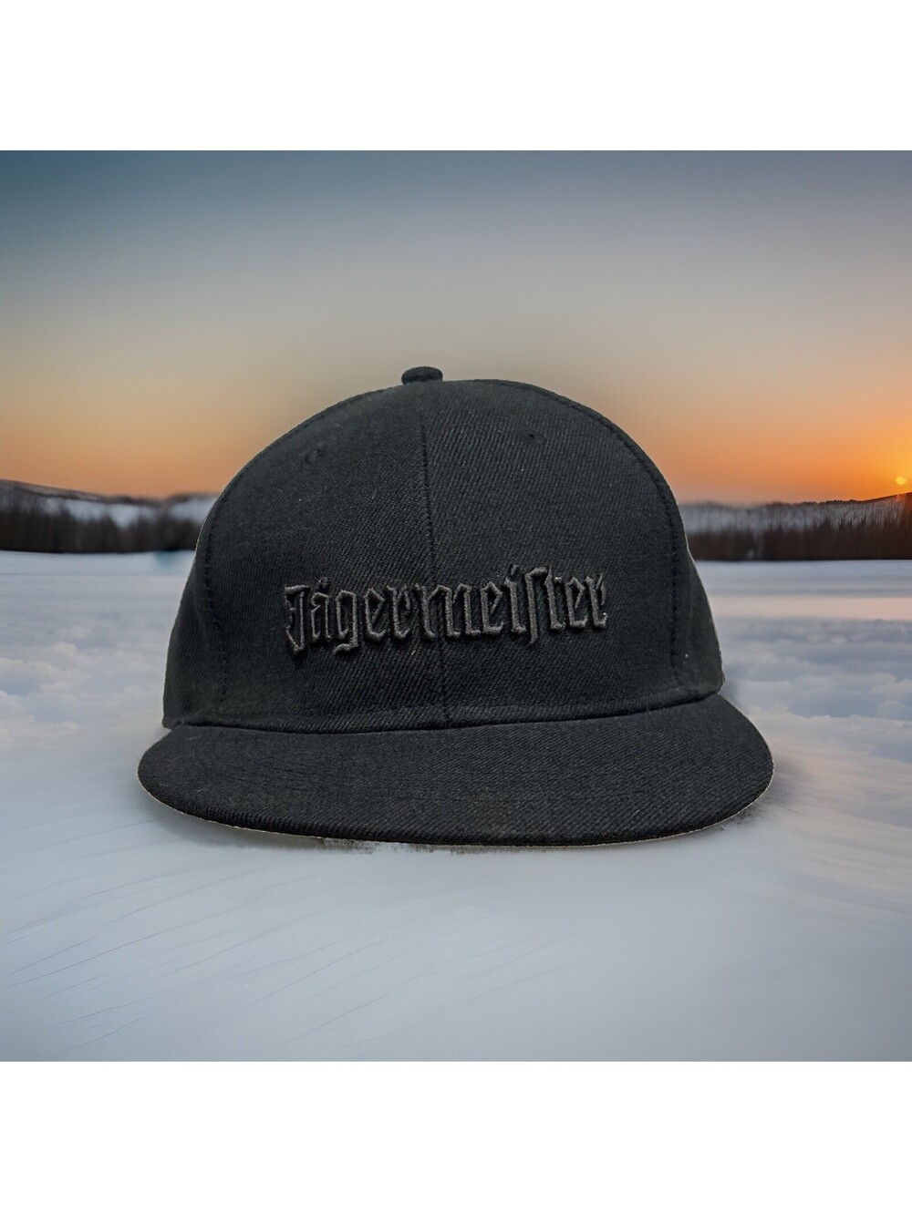 Jagermeister Black Licorice Shots Bombs Baseball Cap Sz M/L